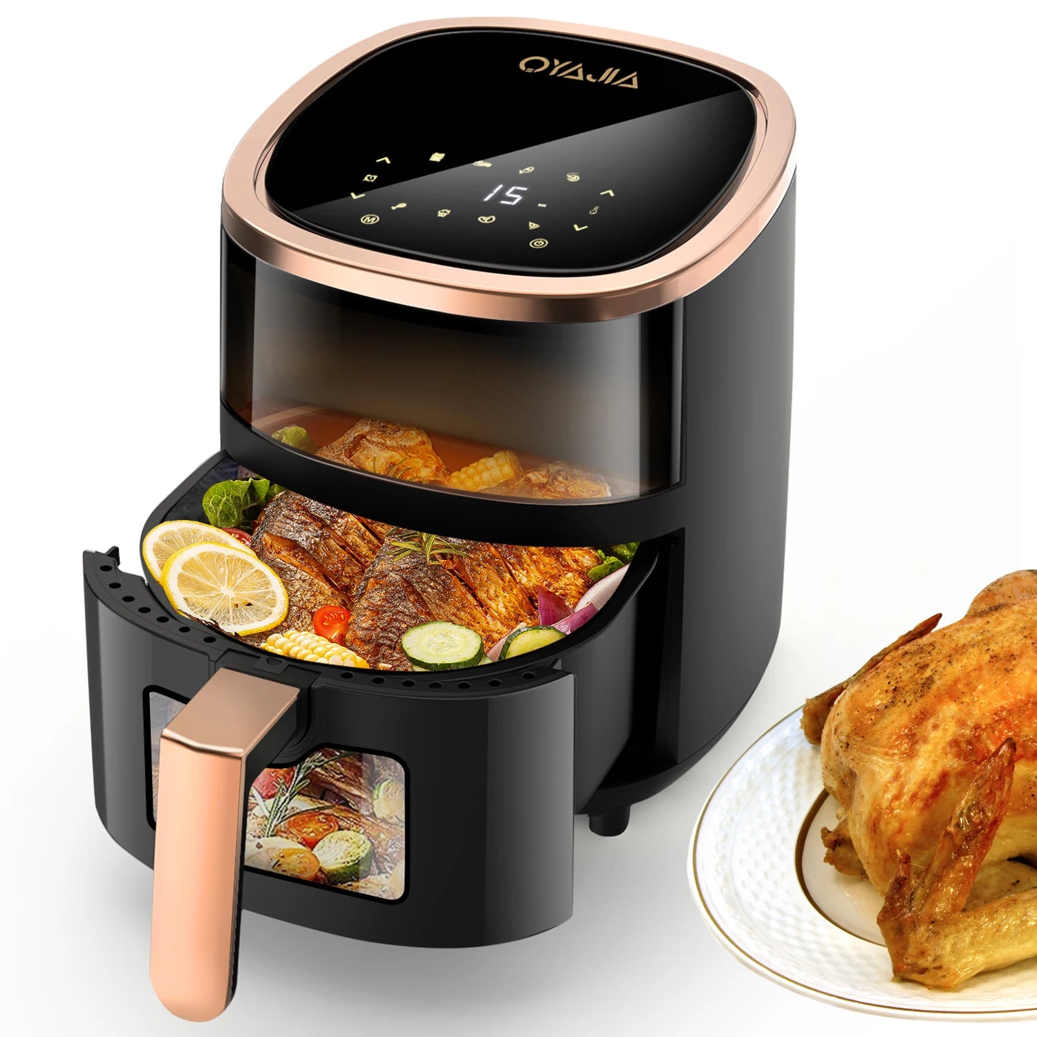 OYAJIA AirPro™ 6L Smart Touch Air Fryer