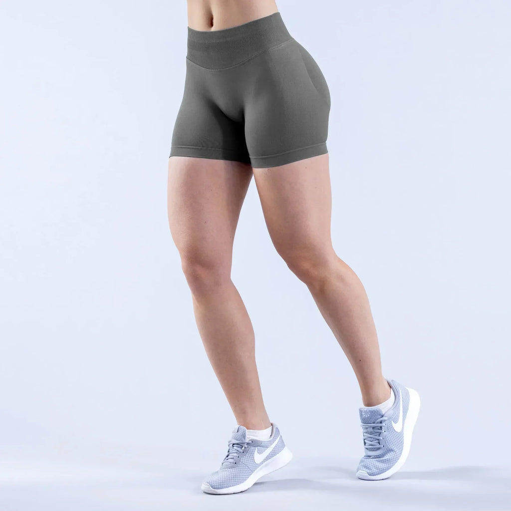 FlexAura™ High-Waist Summer Yoga Shorts