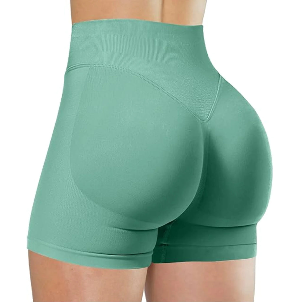 FlexAura™ High-Waist Summer Yoga Shorts