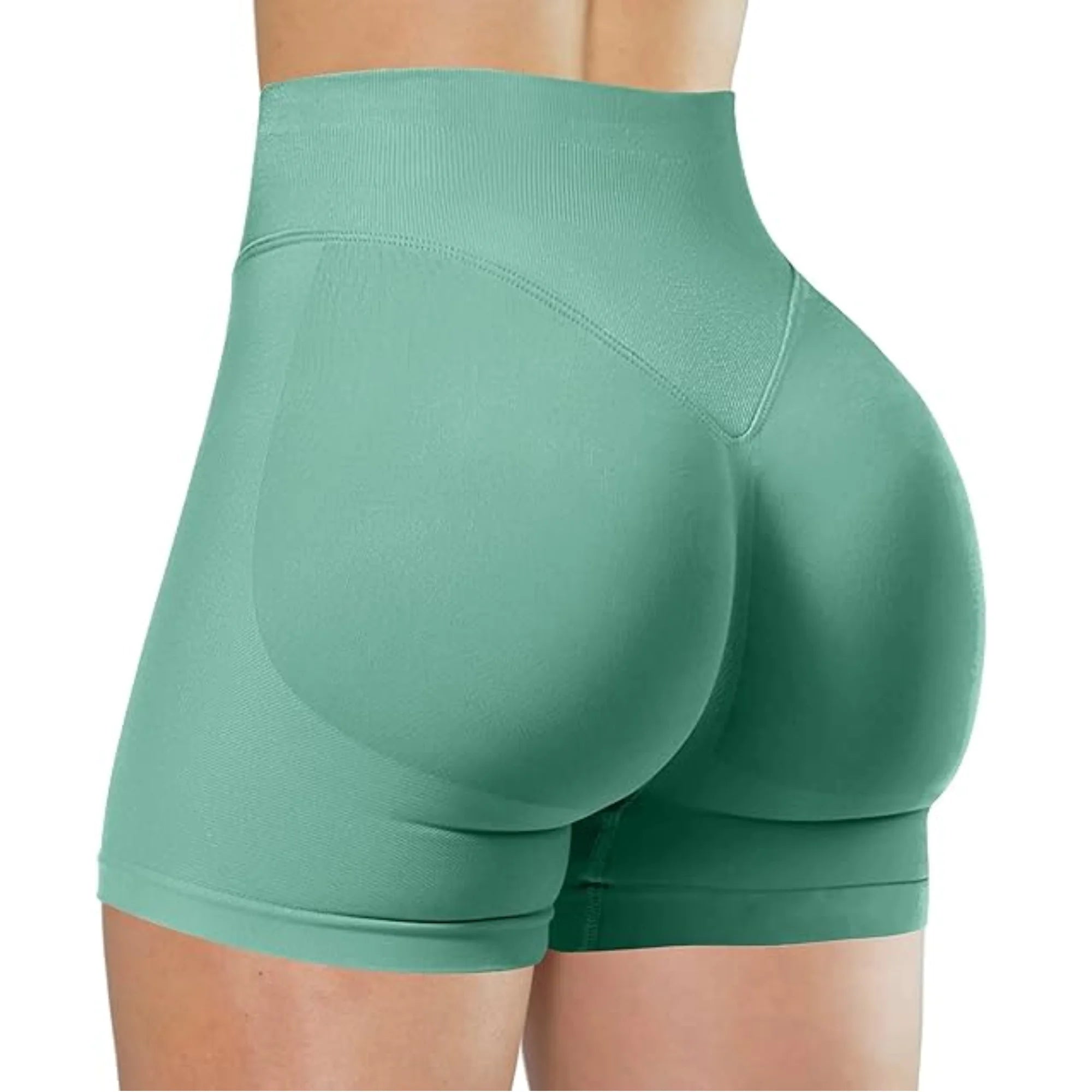 FlexAura™ High-Waist Summer Yoga Shorts