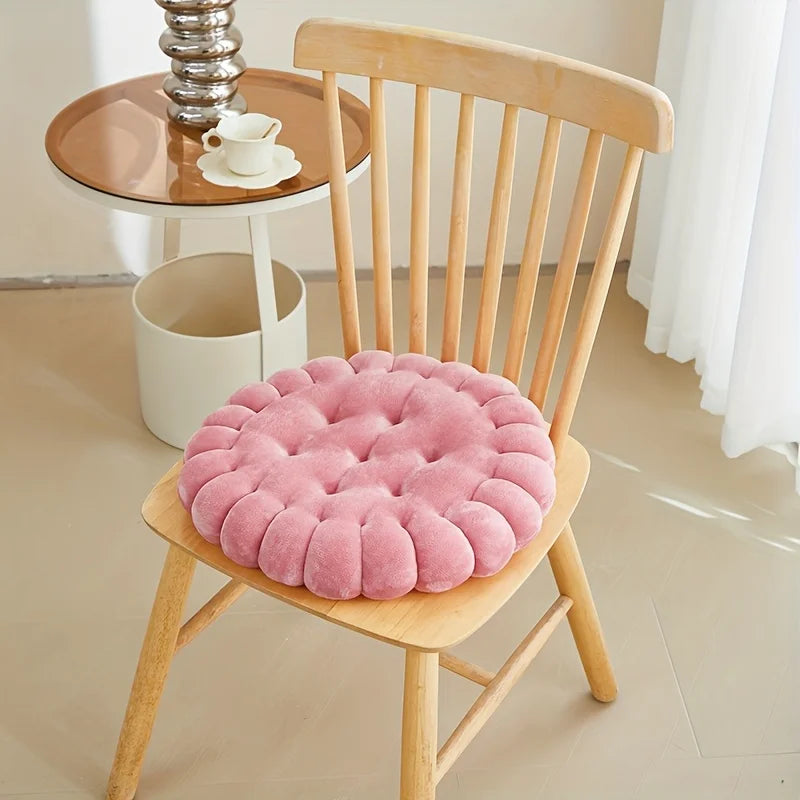 CookieCloud Plush Seat Cushion – Large Biscuit Design