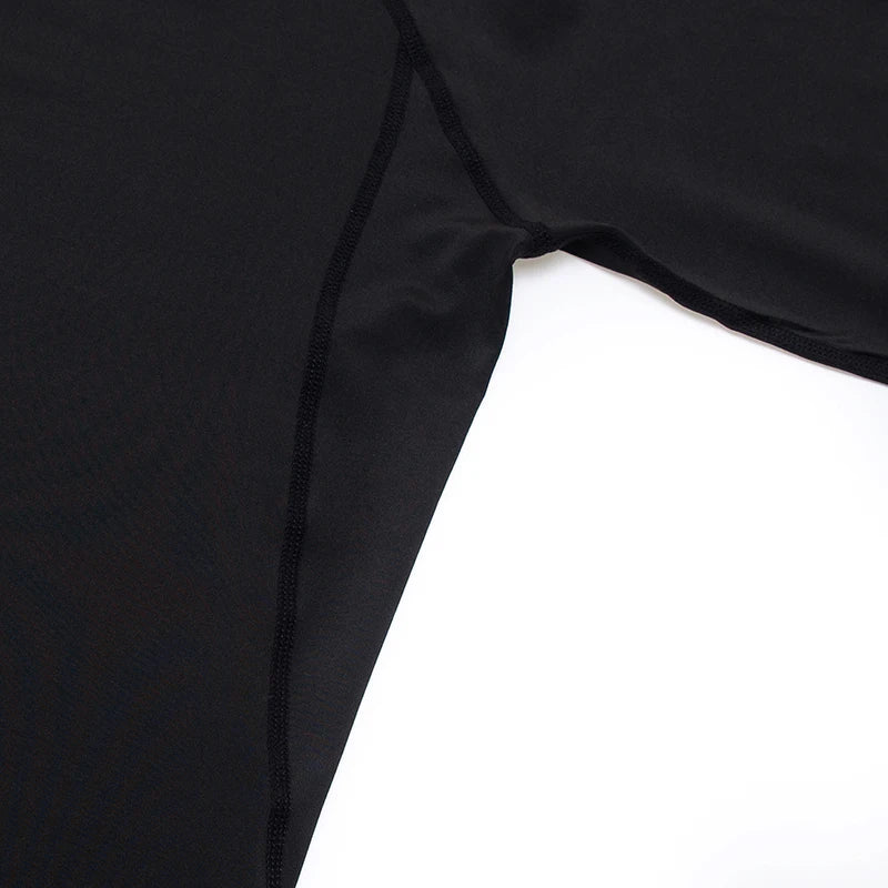 HANRAN CoreFlex™ Men’s Long-Sleeve Compression Running T-Shirt