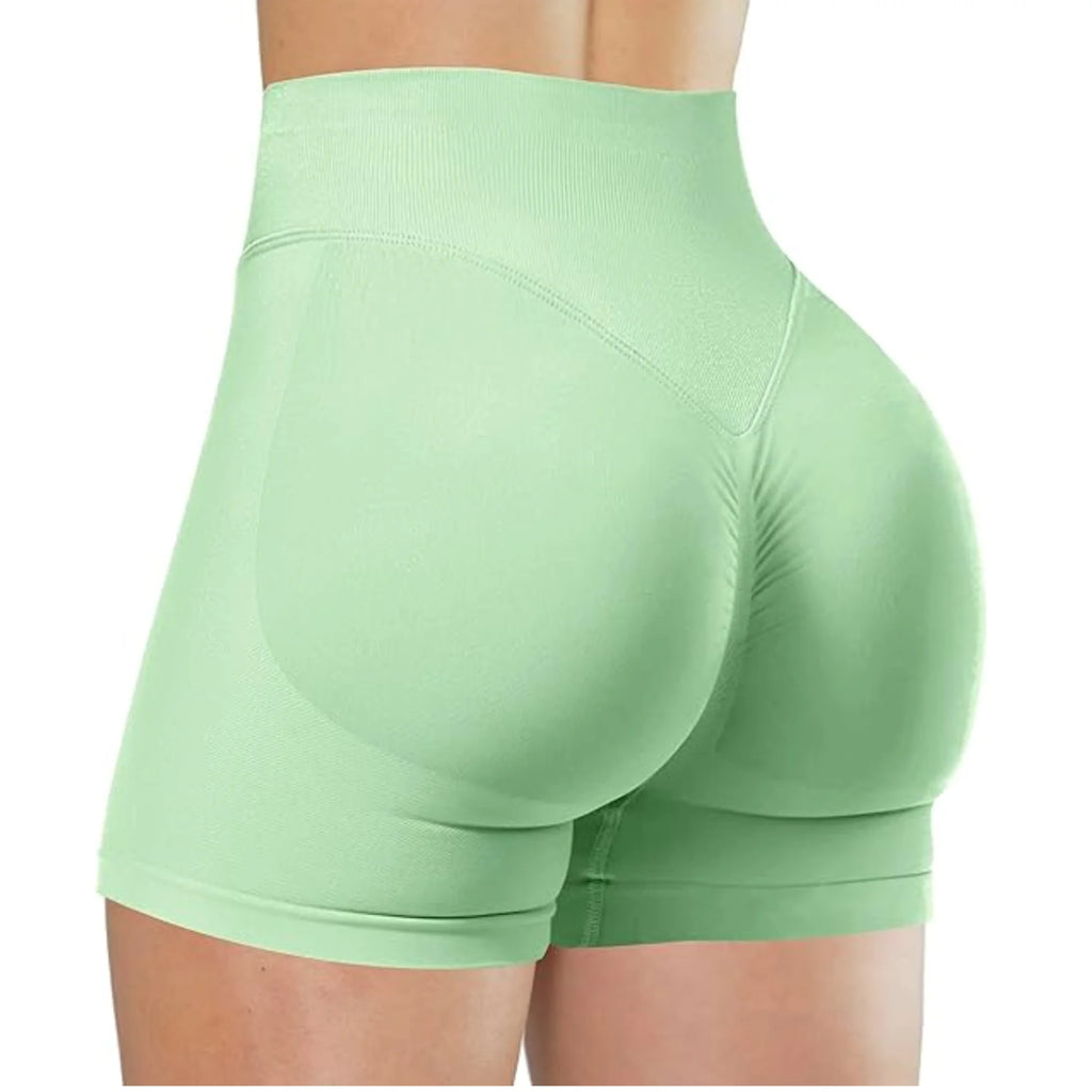 FlexAura™ High-Waist Summer Yoga Shorts