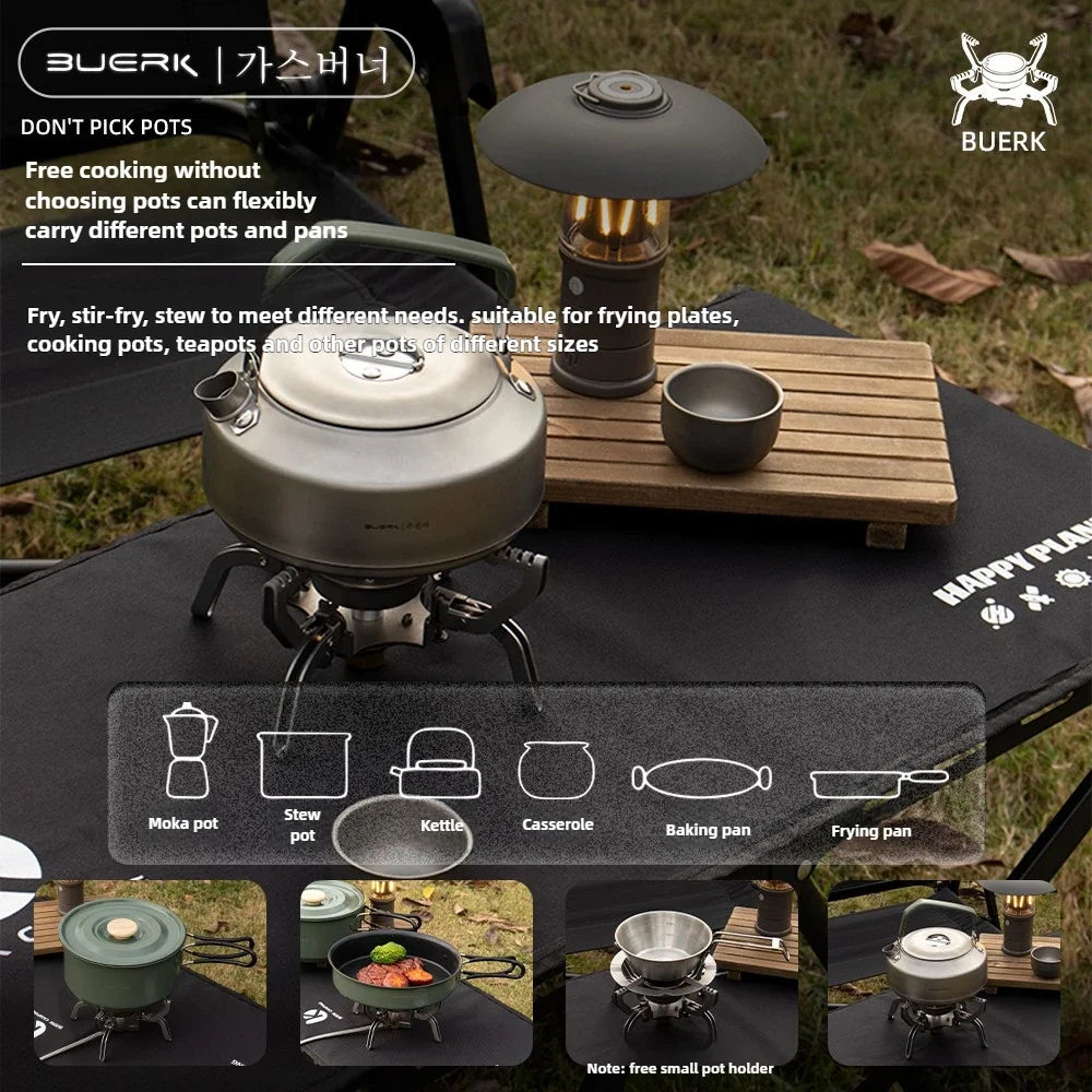 BUERK™ Ultralight InfraFlame Camping Stove