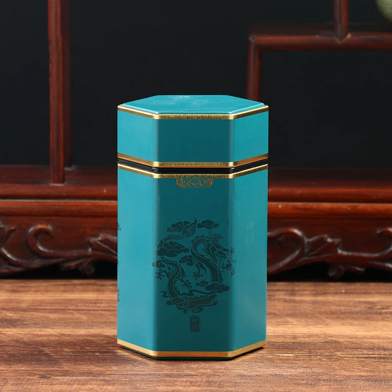 HexaVault™ Premium Tea Storage Tin