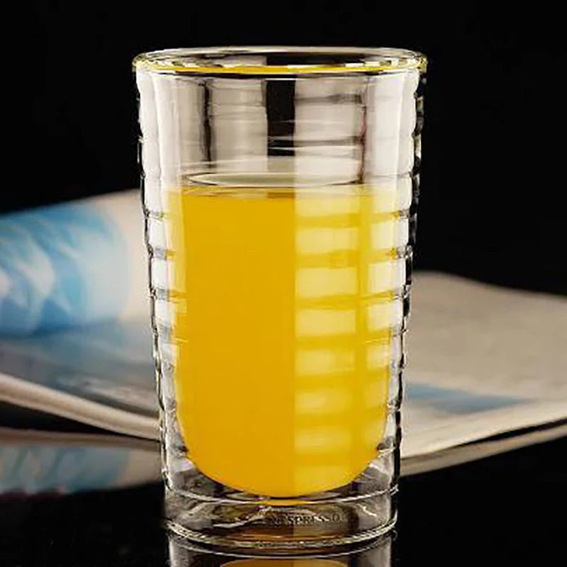 Nespresso Double-Walled Heat-Resistant Glass Coffee Mug Collection