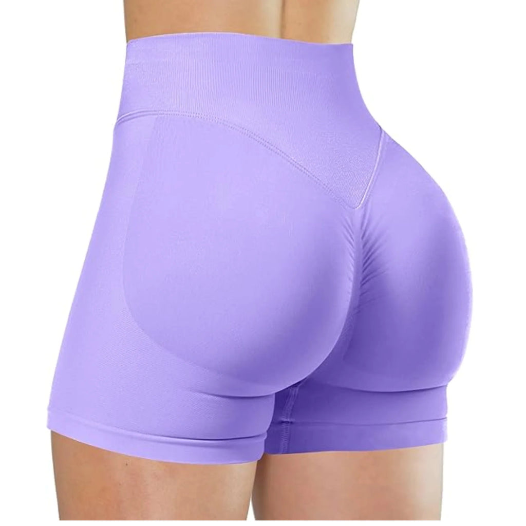 FlexAura™ High-Waist Summer Yoga Shorts