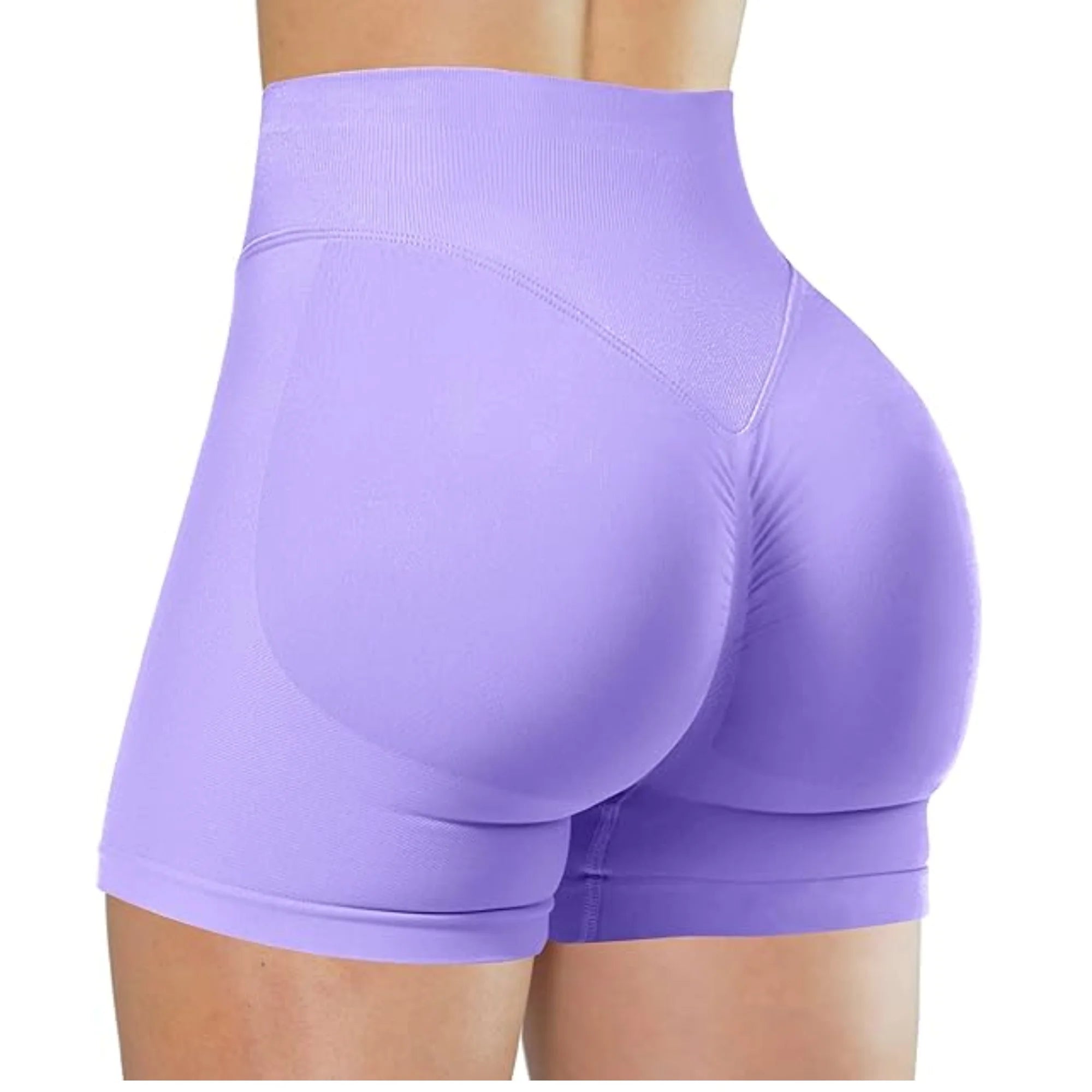 FlexAura™ High-Waist Summer Yoga Shorts