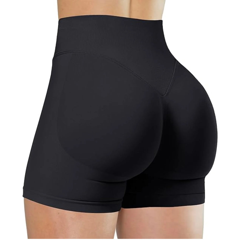 FlexAura™ High-Waist Summer Yoga Shorts