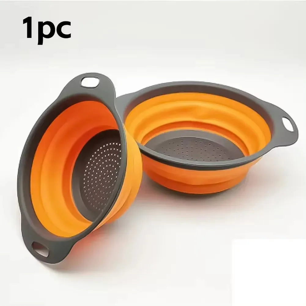 FlexiDrain™ Collapsible Kitchen Strainer Basket