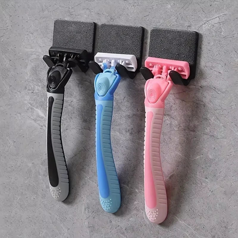 RazorDock™ Adhesive Wall-Mounted Shaver Holder