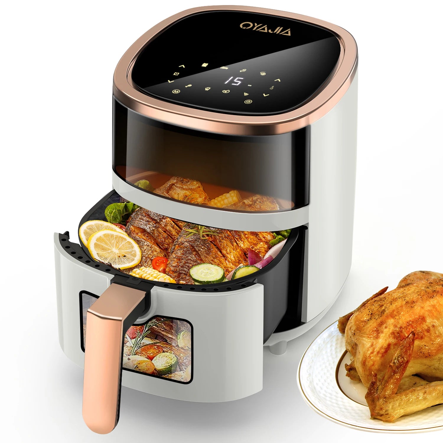OYAJIA AirPro™ 6L Smart Touch Air Fryer