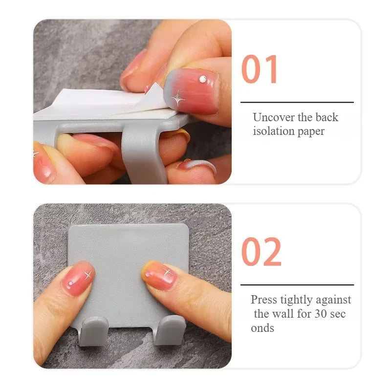 RazorDock™ Adhesive Wall-Mounted Shaver Holder