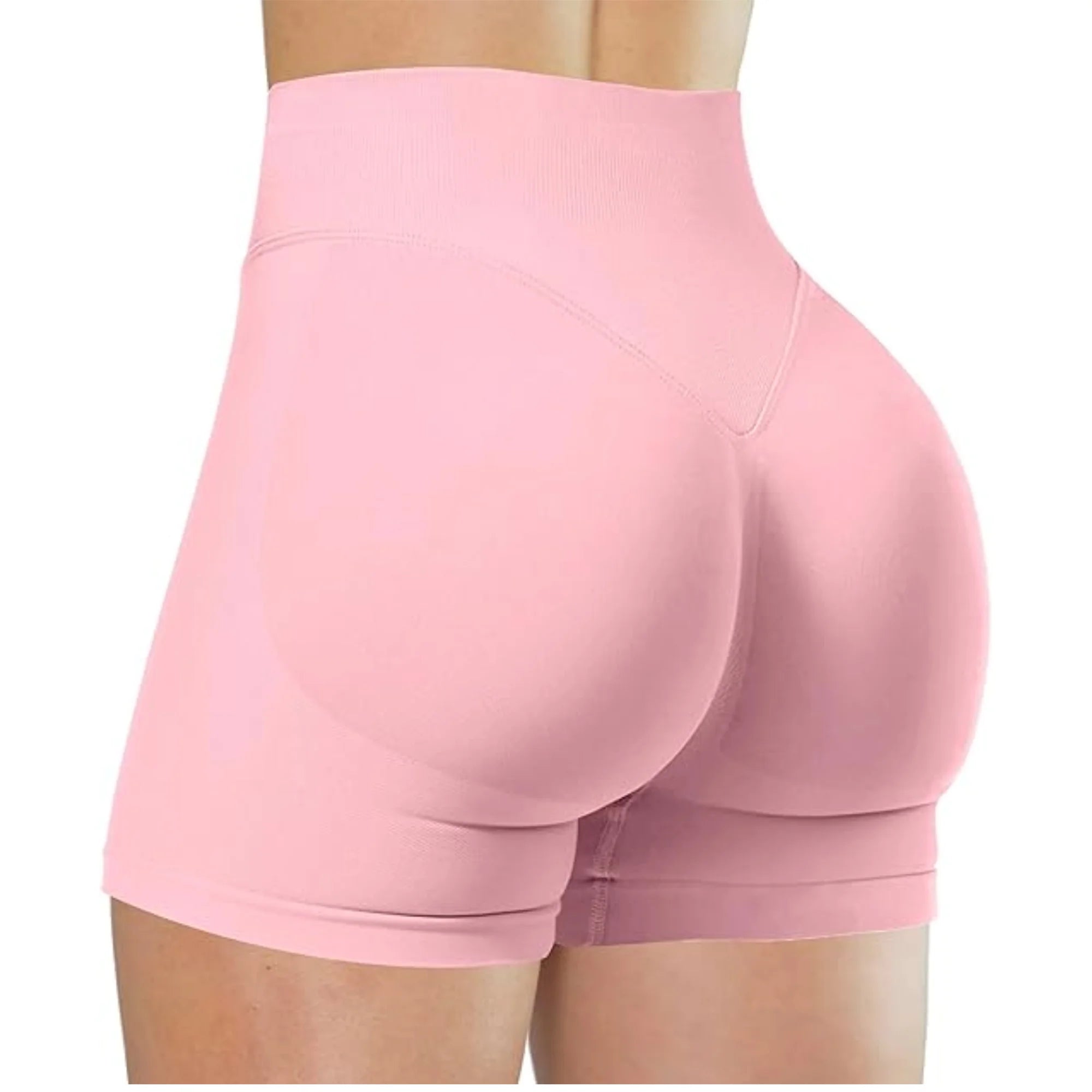 FlexAura™ High-Waist Summer Yoga Shorts