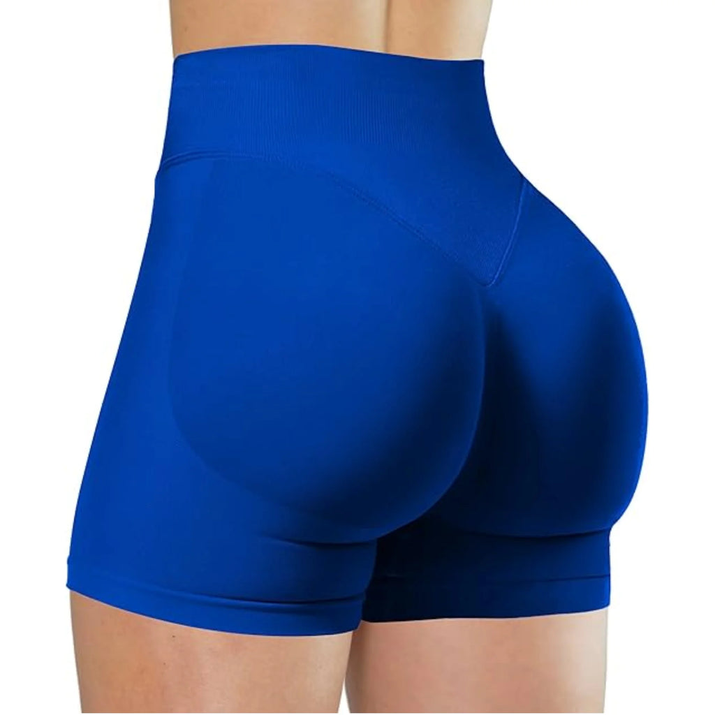 FlexAura™ High-Waist Summer Yoga Shorts