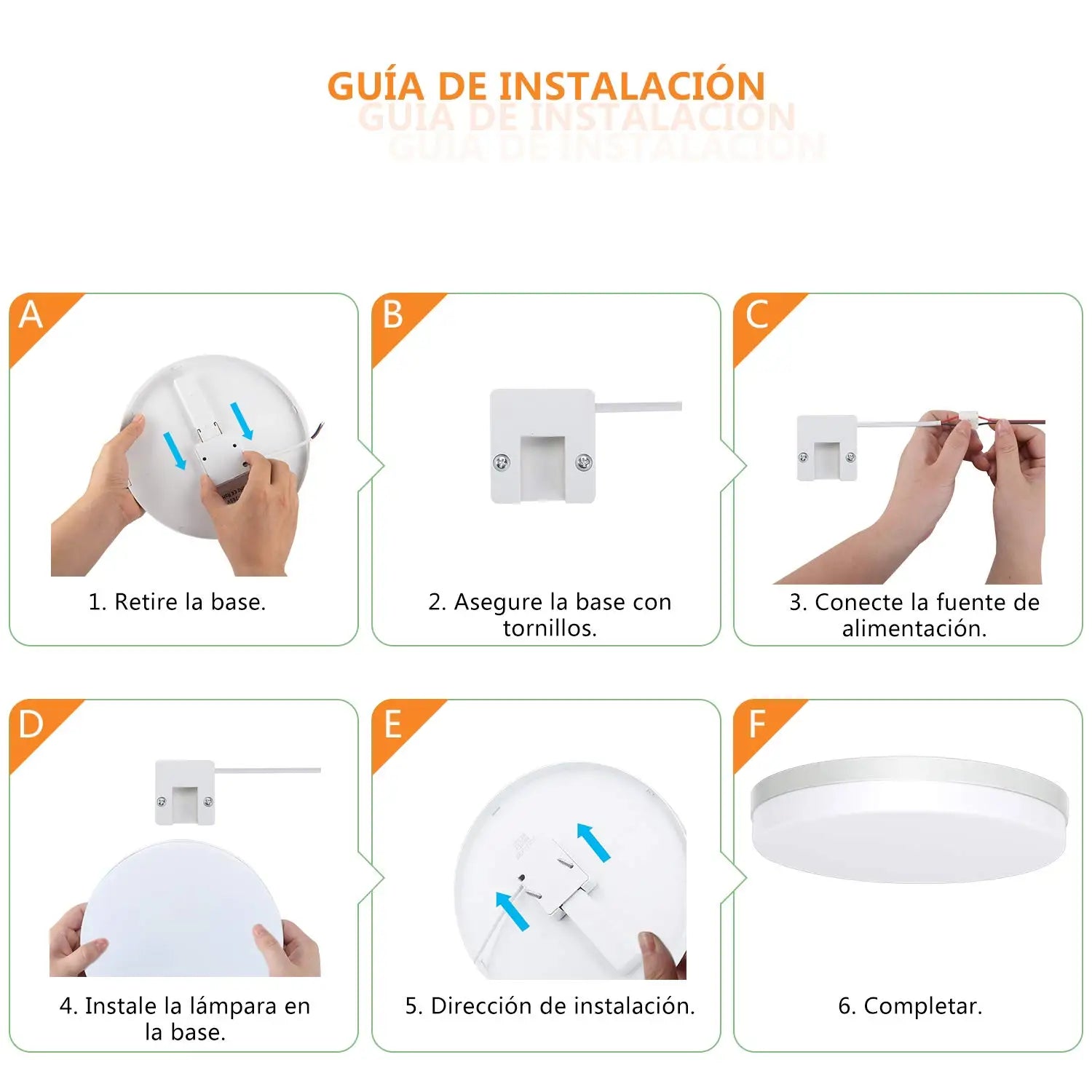 Modern LED Ceiling Light | Slim Flush Mount | Free UK Delivery