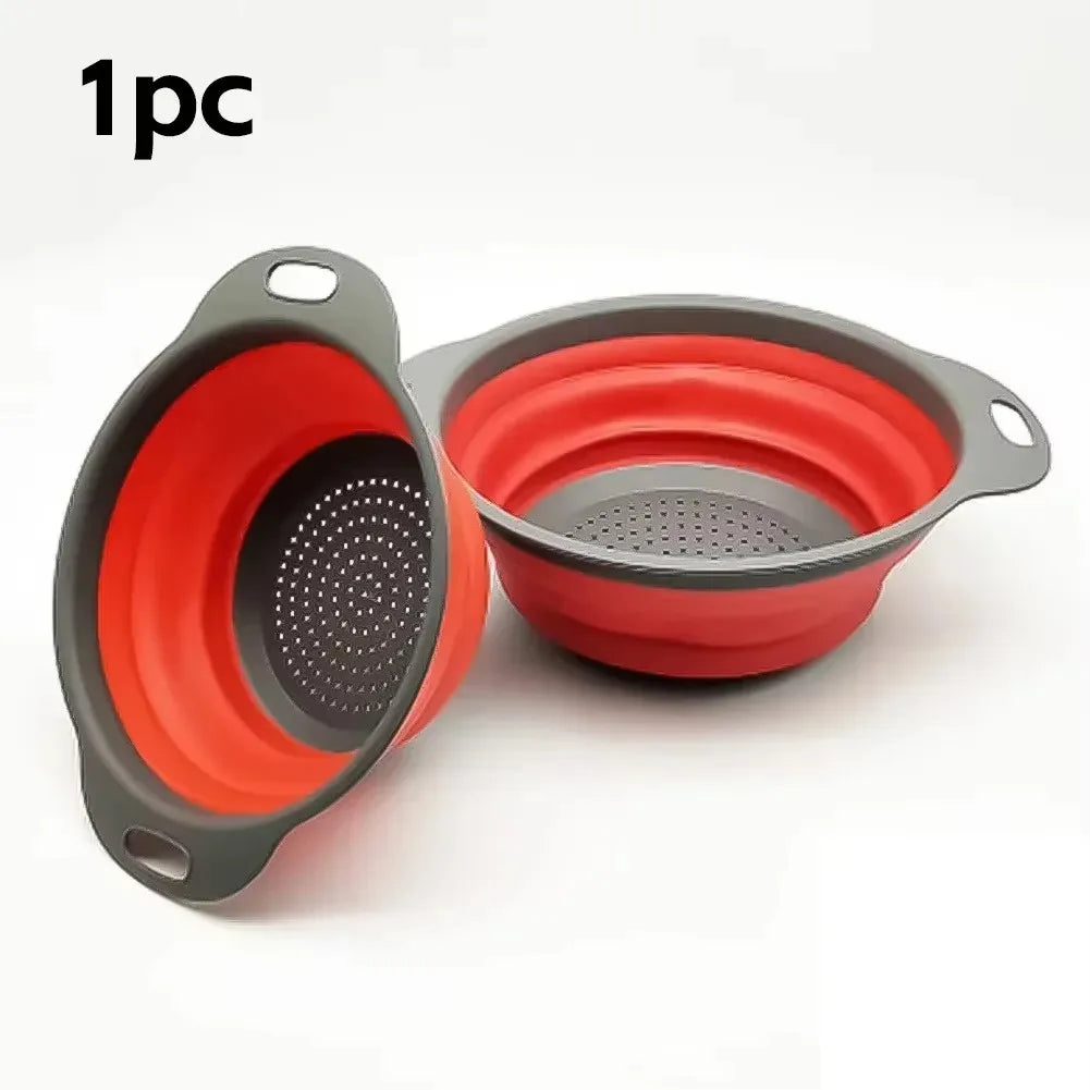 FlexiDrain™ Collapsible Kitchen Strainer Basket