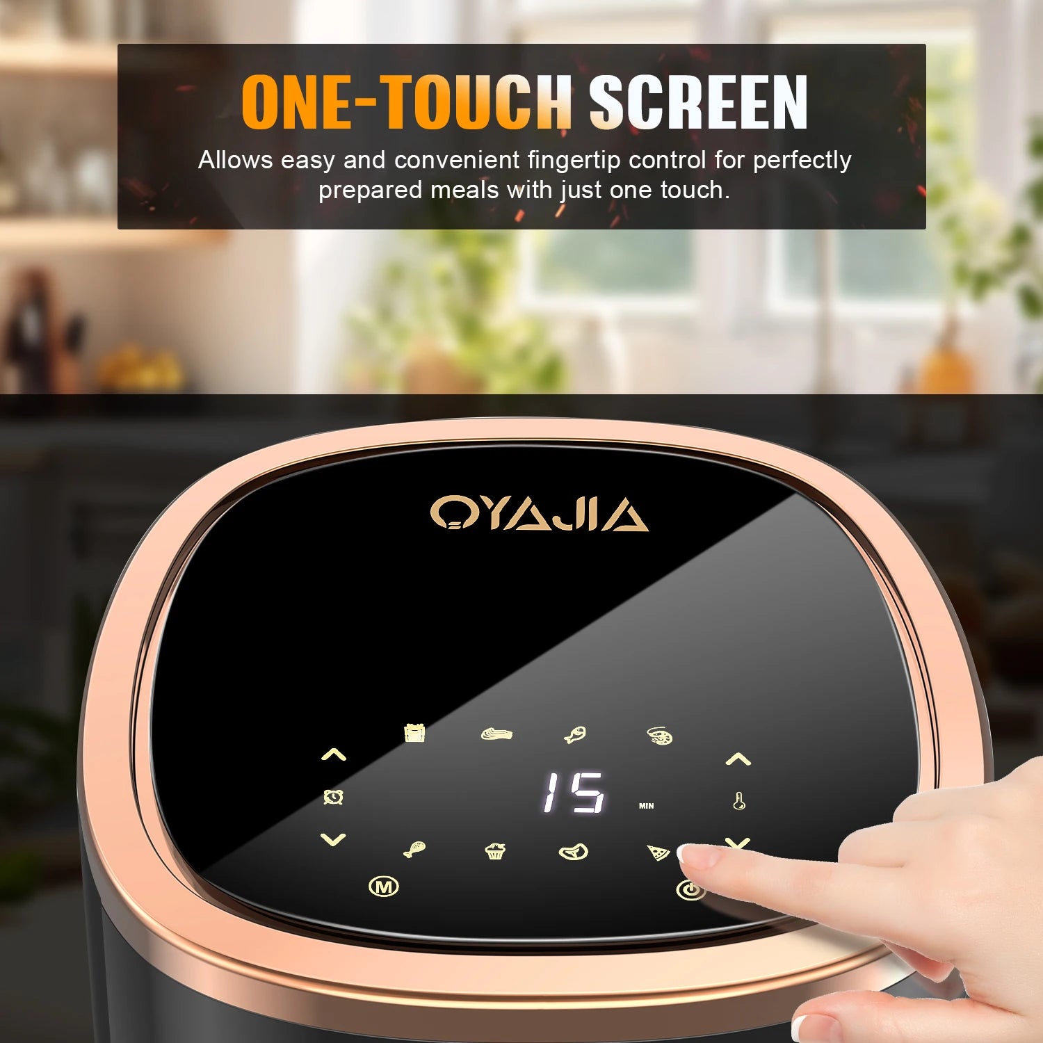 OYAJIA AirPro™ 6L Smart Touch Air Fryer