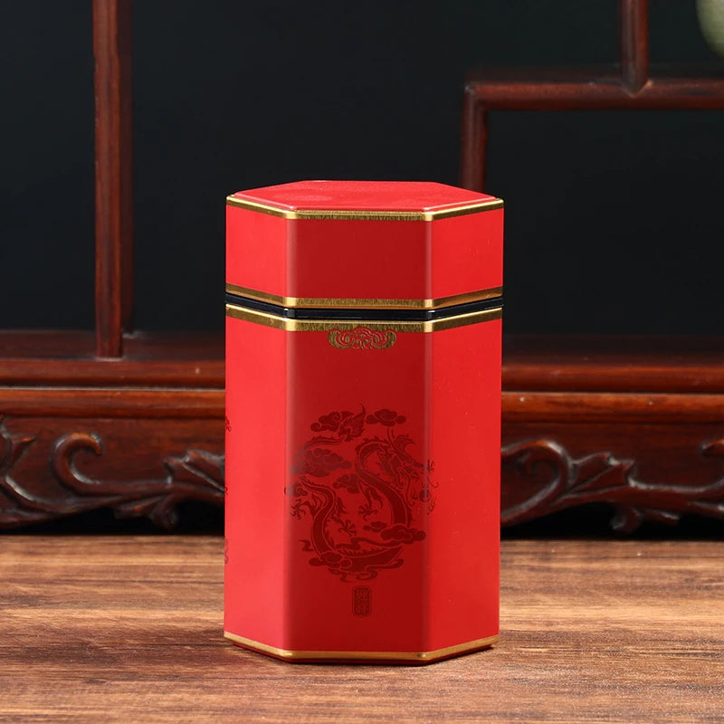 HexaVault™ Premium Tea Storage Tin