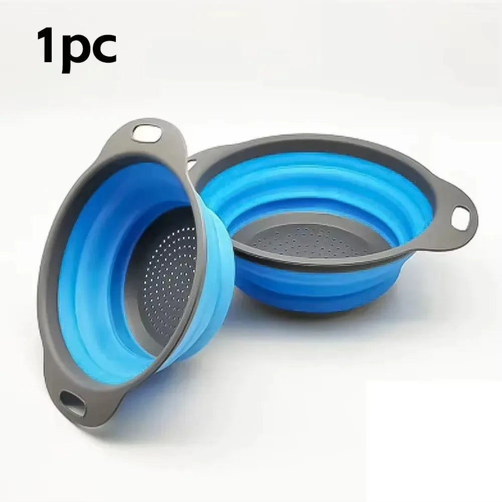 FlexiDrain™ Collapsible Kitchen Strainer Basket