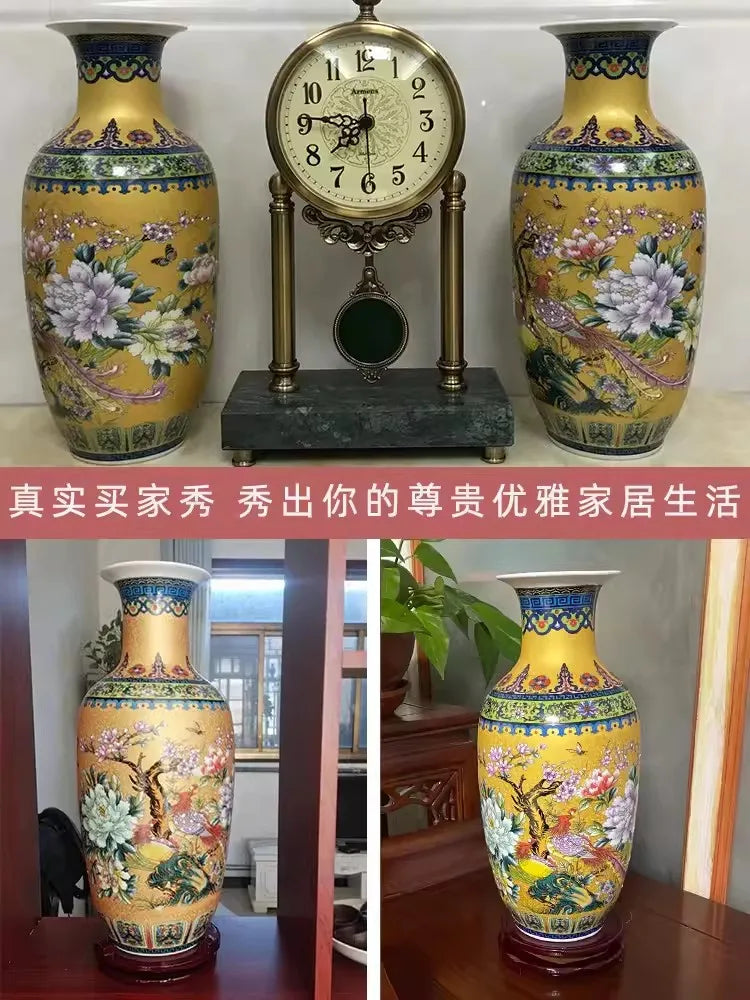 New Classical Ceramic Tabletop Vase – Post-Modern Decorative Statement