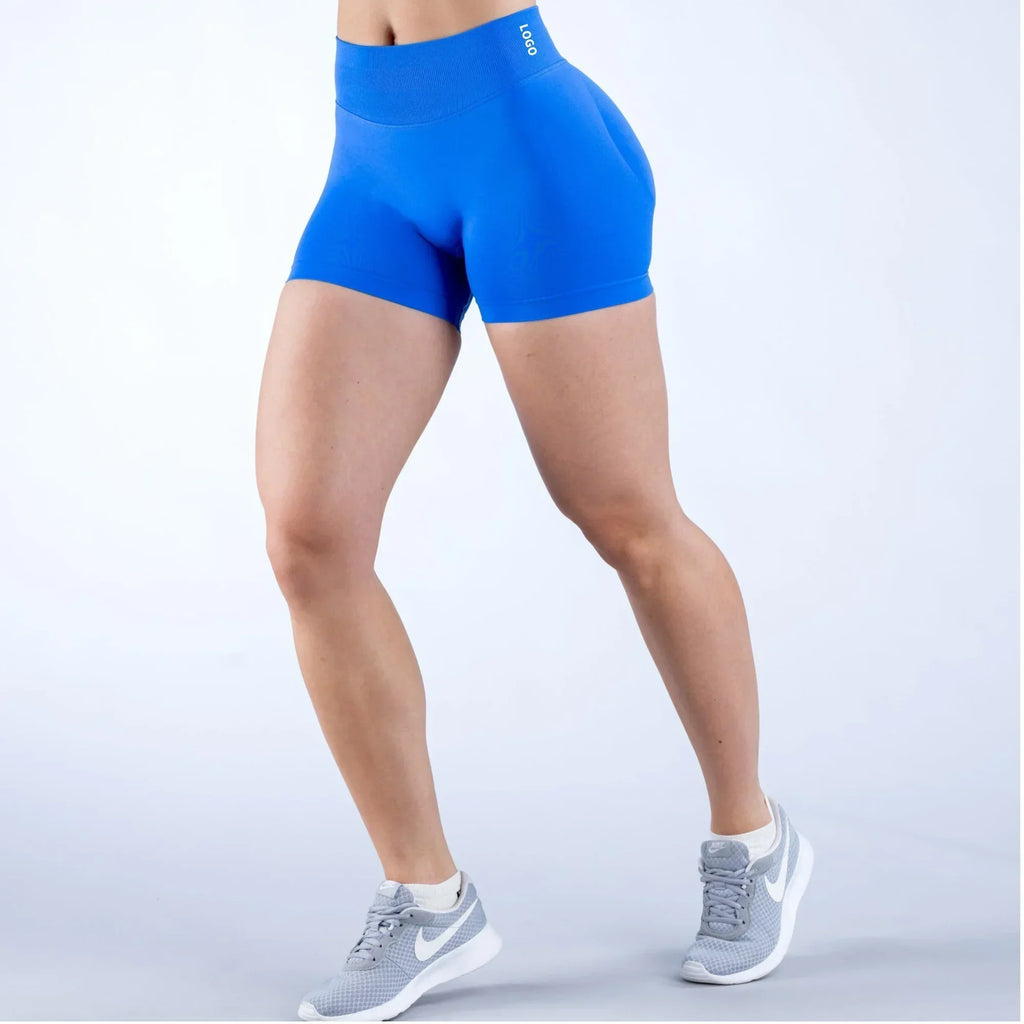 FlexAura™ High-Waist Summer Yoga Shorts