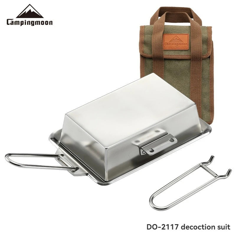 CAMPINGMOON™ SteelForge Pro Frying Pan