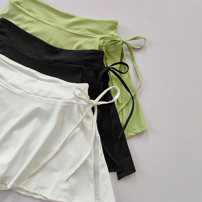 AeroFlex™ Performance Sports Skirt with Built-In Shorts