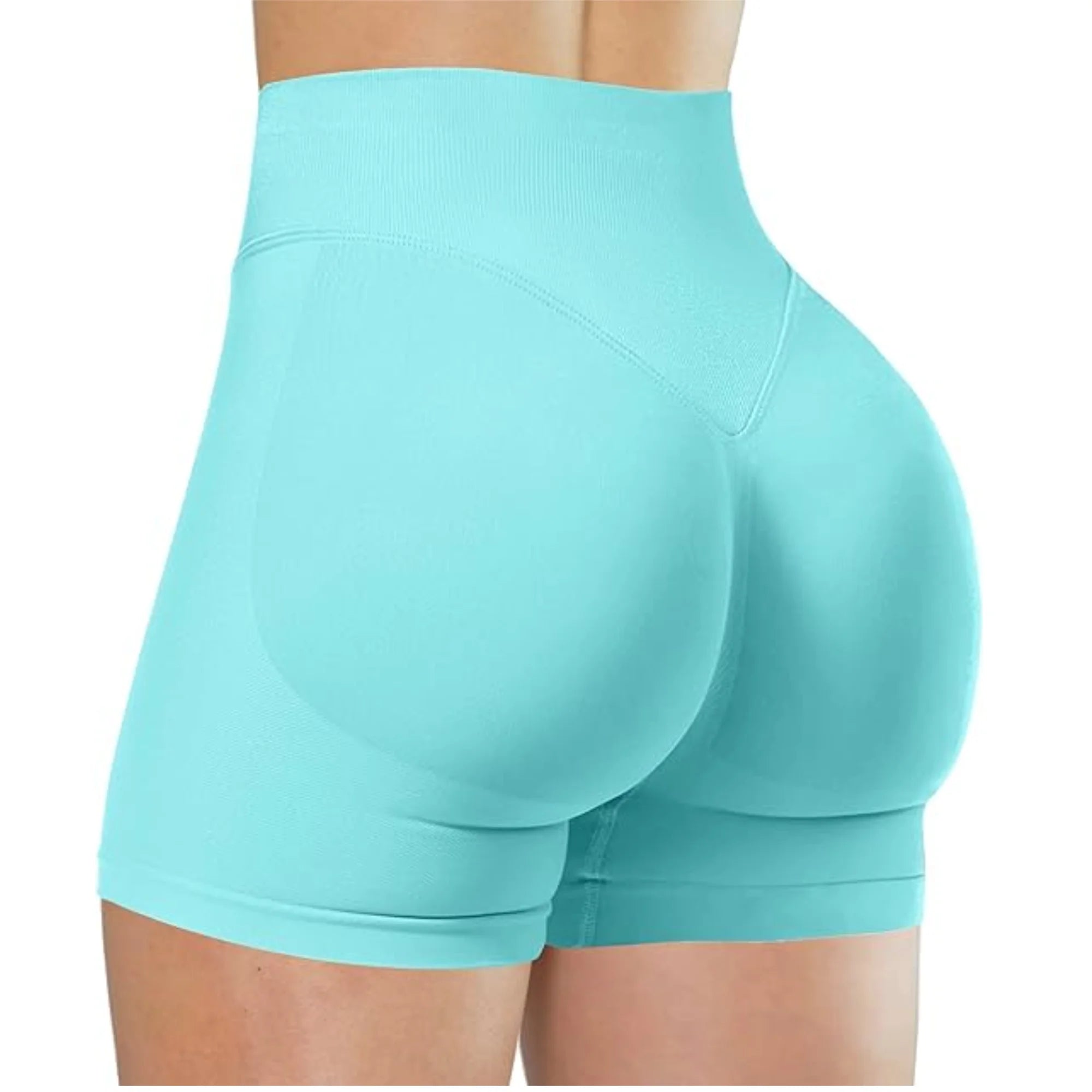 FlexAura™ High-Waist Summer Yoga Shorts