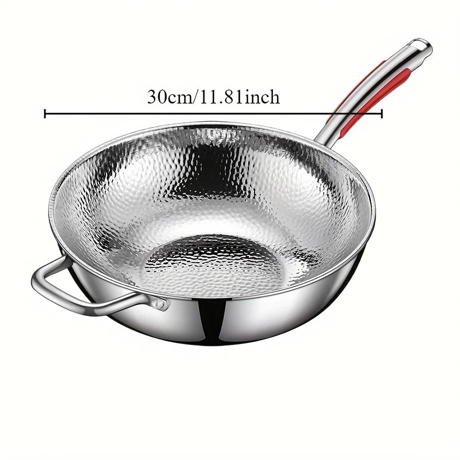 TitanCore™ Pure Titanium Round-Bottom Wok