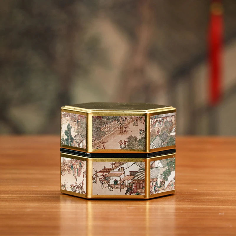 HexaVault™ Premium Tea Storage Tin