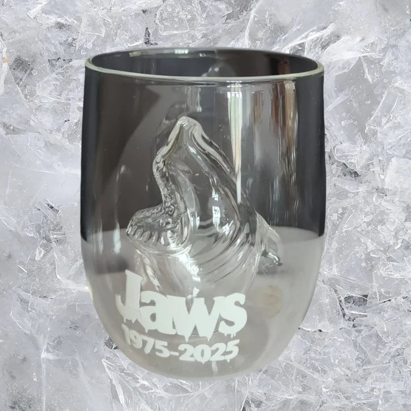 AquaPredator™ 3D Shark Stemless Glass