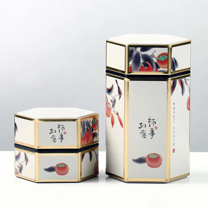 HexaVault™ Premium Tea Storage Tin