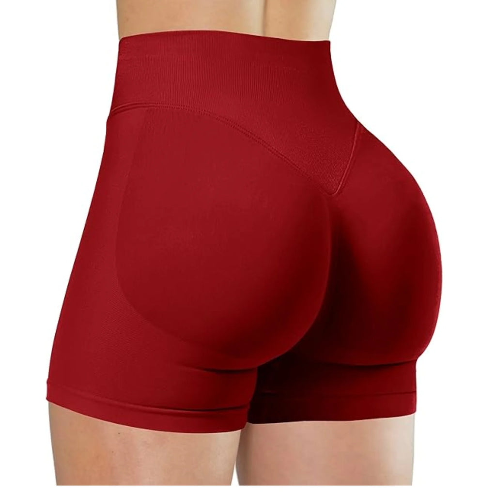 FlexAura™ High-Waist Summer Yoga Shorts