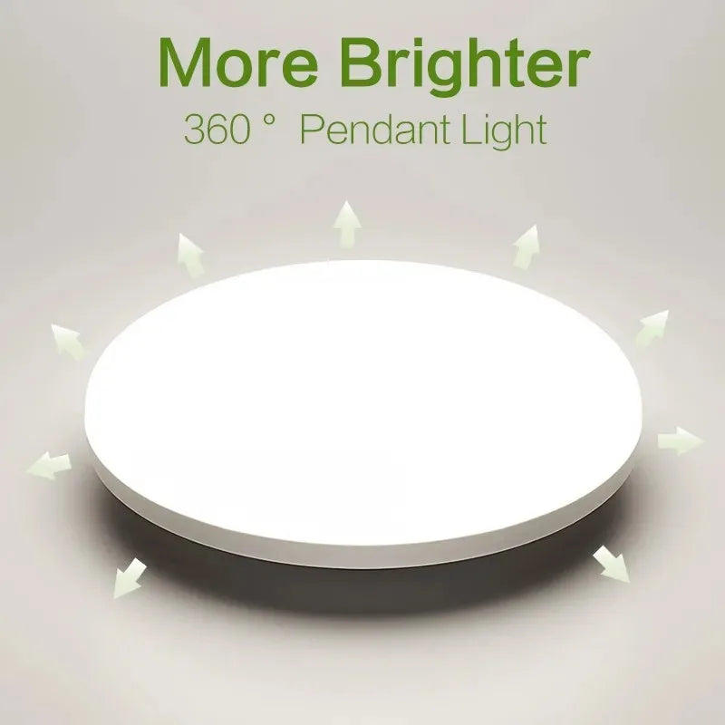 Modern LED Ceiling Light | Slim Flush Mount | Free UK Delivery