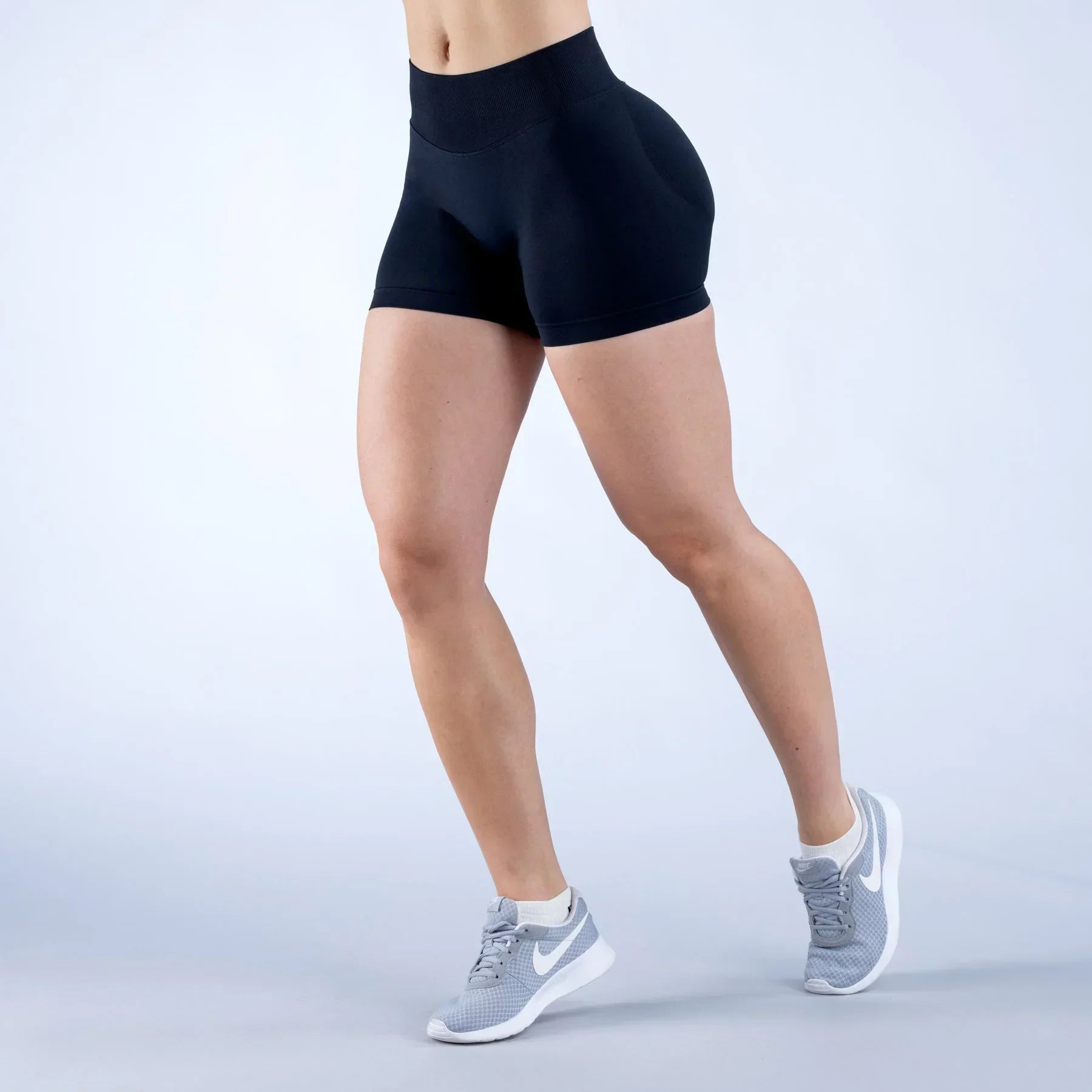 FlexAura™ High-Waist Summer Yoga Shorts