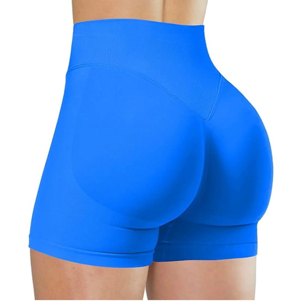 FlexAura™ High-Waist Summer Yoga Shorts