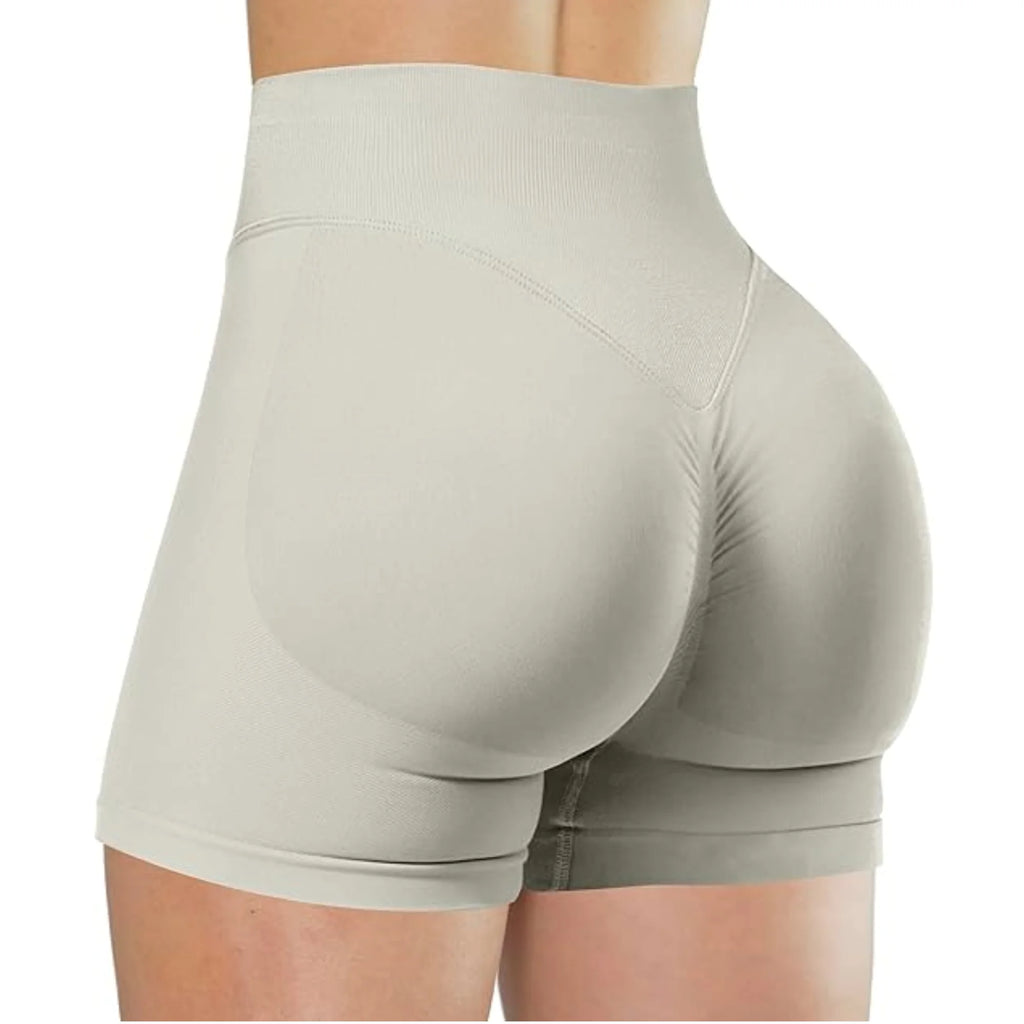 FlexAura™ High-Waist Summer Yoga Shorts