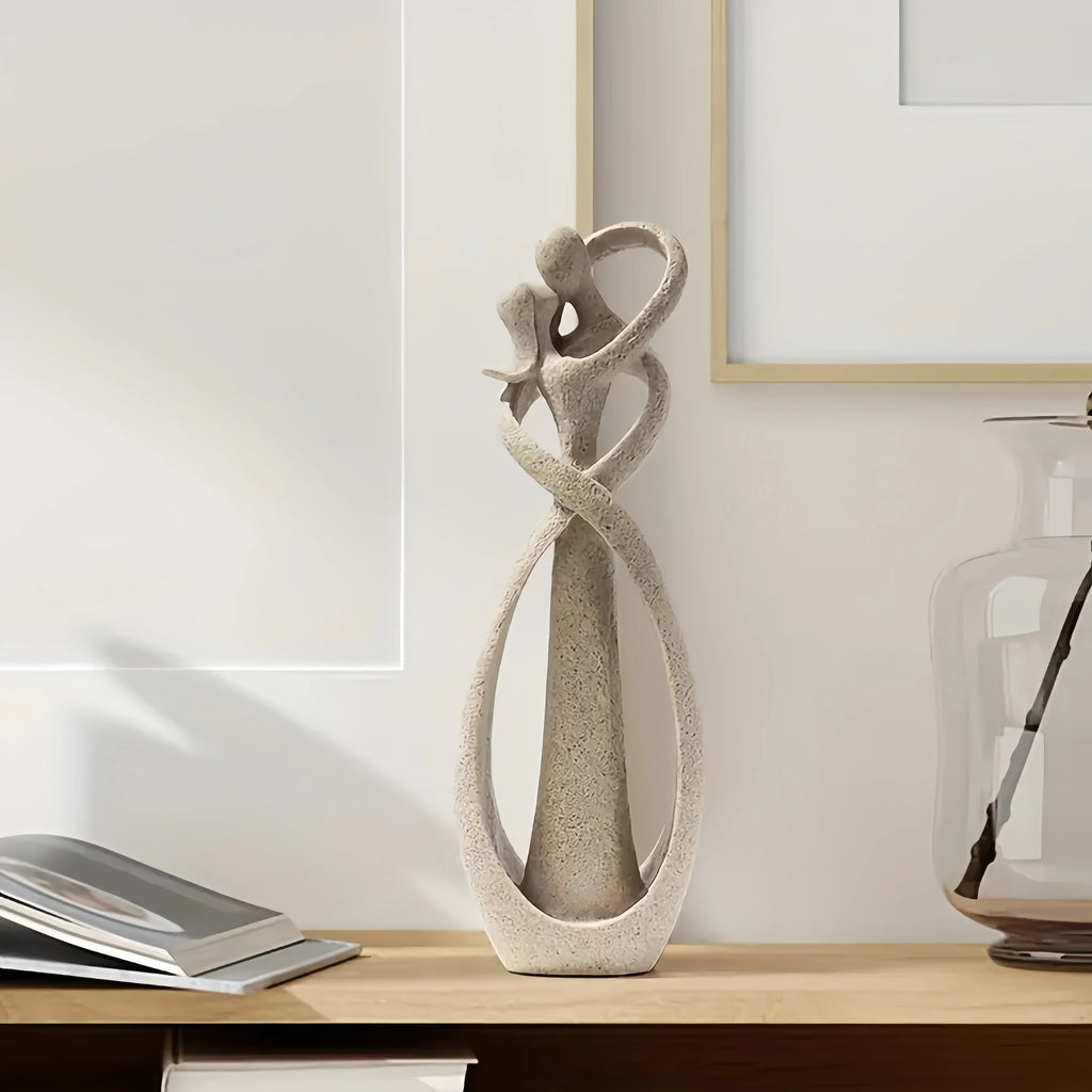 Modern Resin Home Décor Figurine – Desktop, Shelf & Bookshelf Decoration