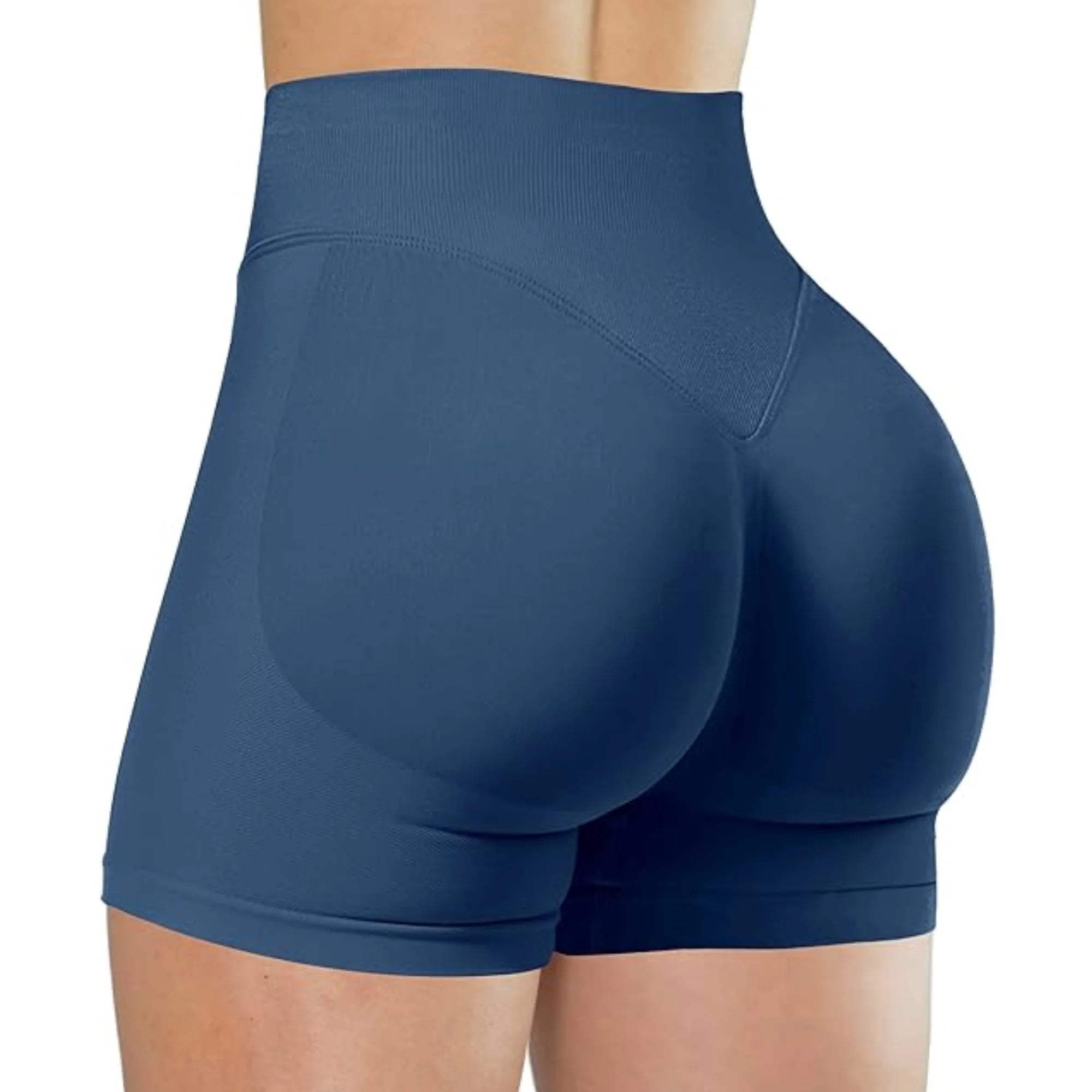 FlexAura™ High-Waist Summer Yoga Shorts