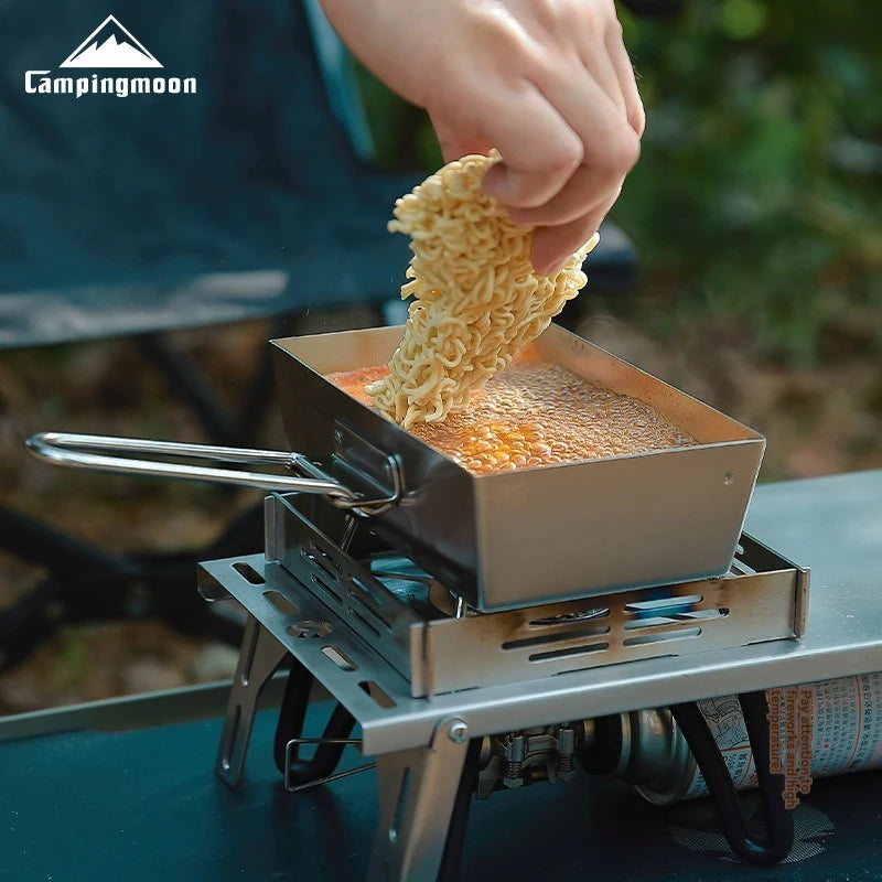 CAMPINGMOON™ SteelForge Pro Frying Pan