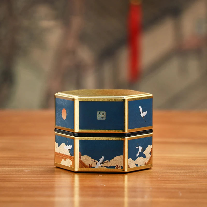 HexaVault™ Premium Tea Storage Tin