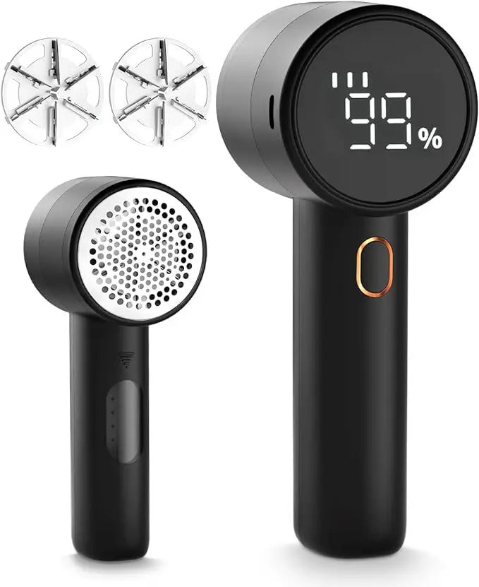 CleanEdge™ Pro Digital Fabric Shaver – Cordless Lint & Bobble Remover