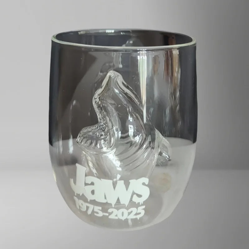 AquaPredator™ 3D Shark Stemless Glass