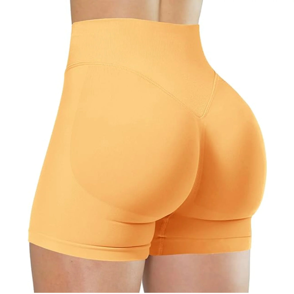 FlexAura™ High-Waist Summer Yoga Shorts