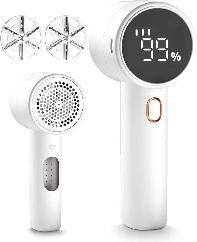 CleanEdge™ Pro Digital Fabric Shaver – Cordless Lint & Bobble Remover