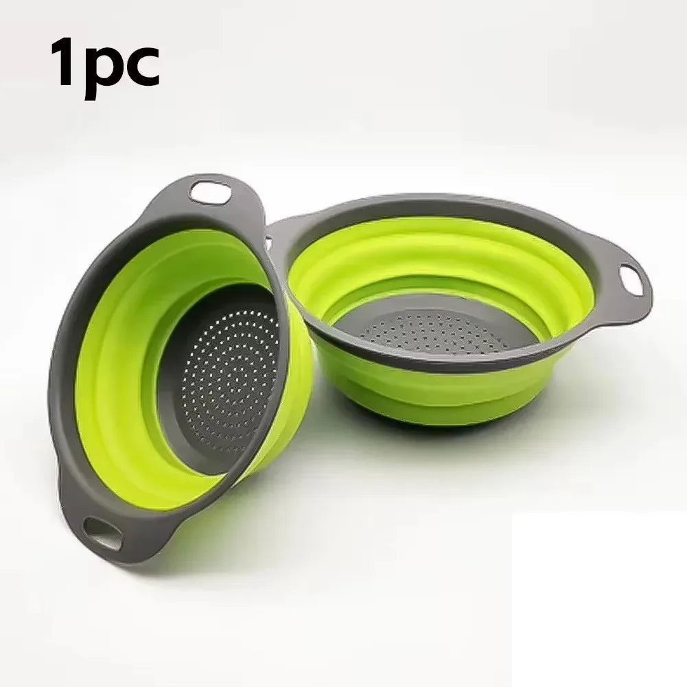 FlexiDrain™ Collapsible Kitchen Strainer Basket