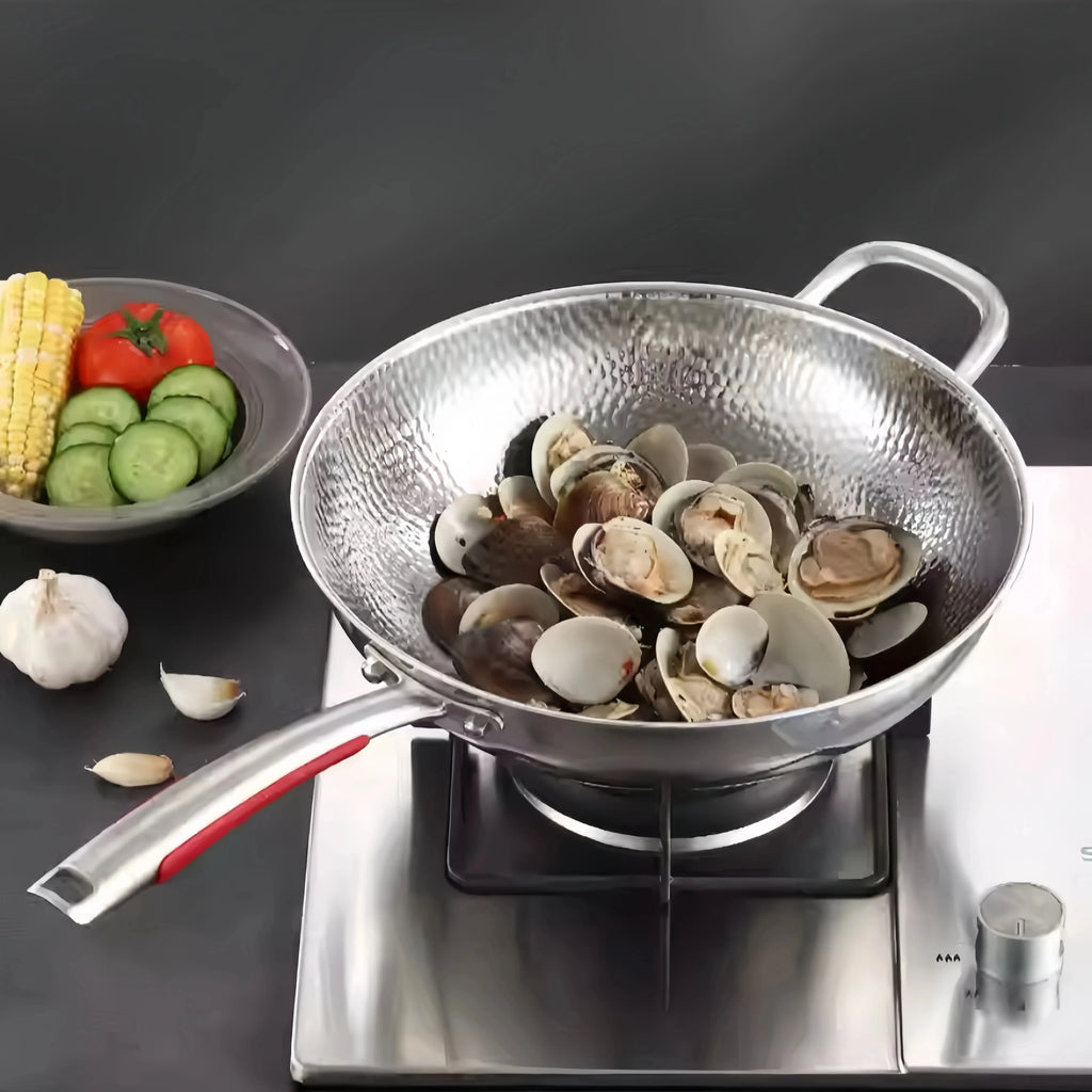 TitanCore™ Pure Titanium Round-Bottom Wok