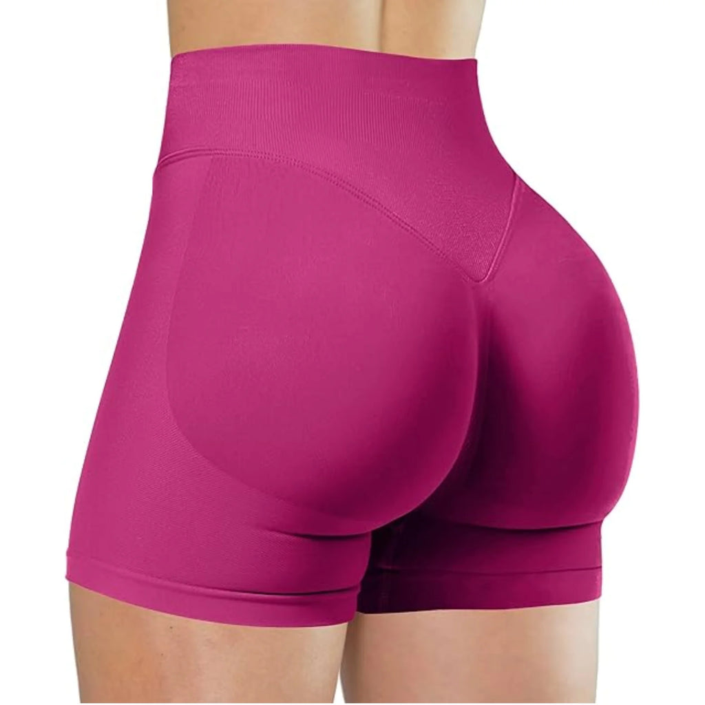 FlexAura™ High-Waist Summer Yoga Shorts