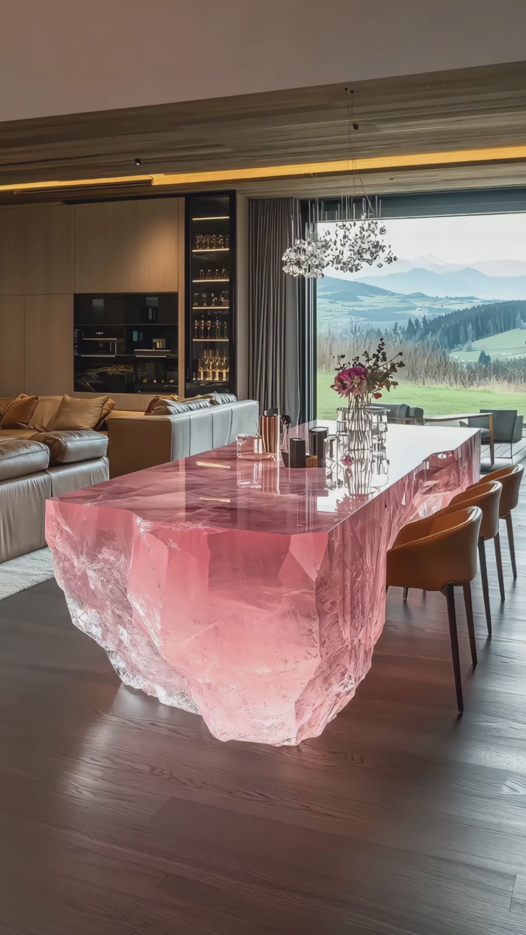 This is not just a kitchen. It’s a design statement. 
A sculptural island that feels like a gemstone.
Bold lines, refined lighting, and timeless elegance.

True design doesn’t chase trends — it defines them.

Curated inspiration for elevated living.

ClubDecor@